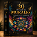 🎨20 DISEÑOS DE MURALES ÚNICOS - Arte Abstracto y Mandalas🪷